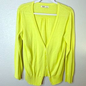 Old Navy neon cardigan sweater